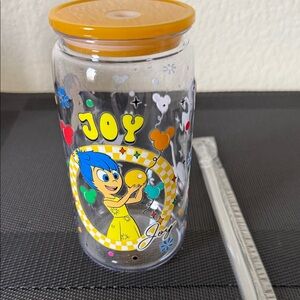 From inside out Joy kids plastic tumblers Tumbler with Straw
